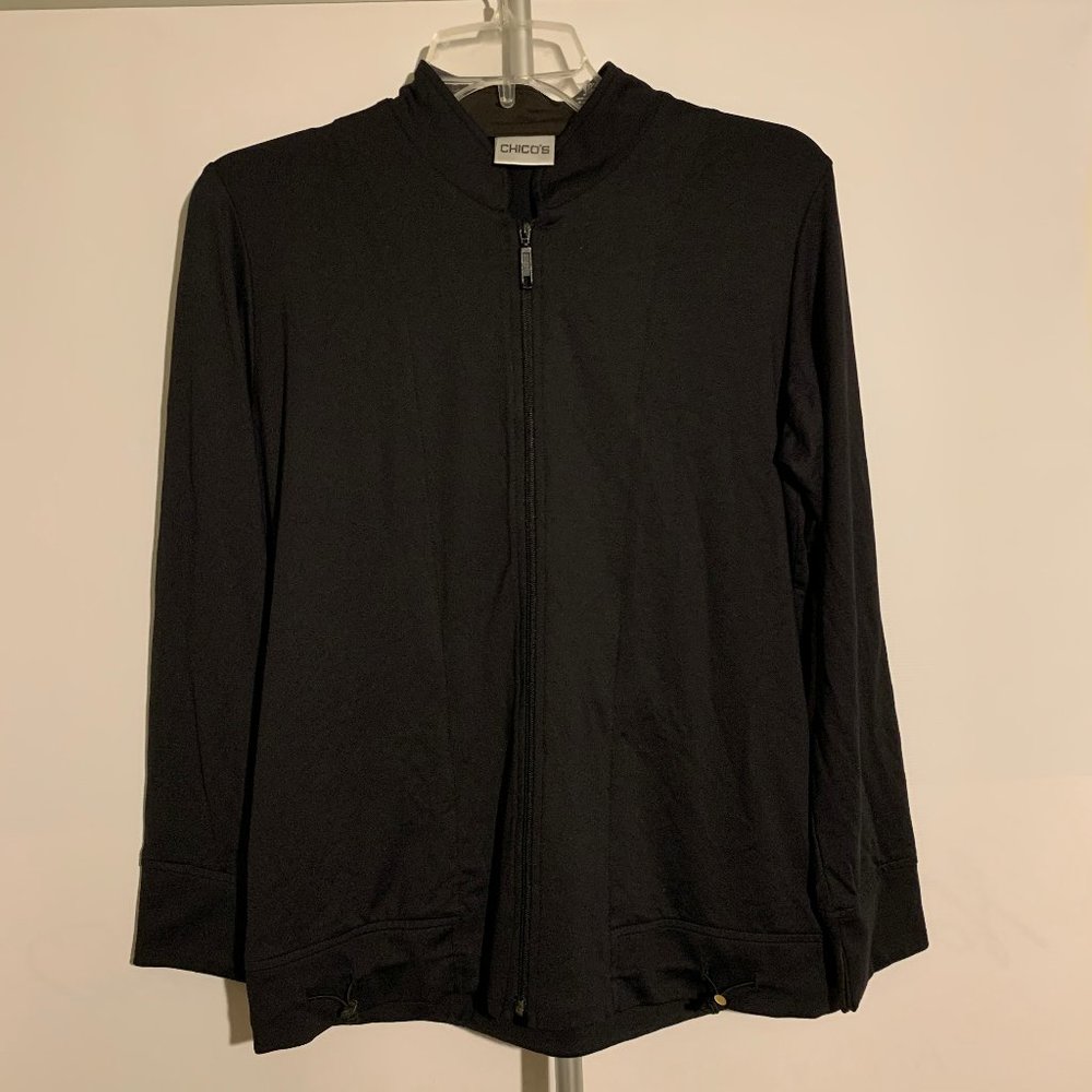 Chico's Nylon Spandex Lightweight Jacket